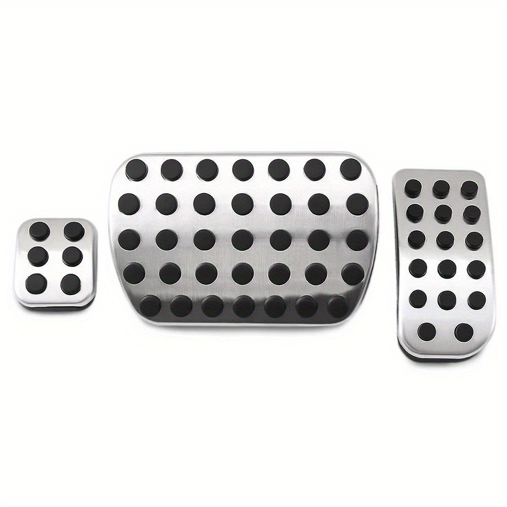 E-shop AMG-Stil Edelstahl Pedalabdeckungen Set für , (/V300d), den W447/W639 - Rutschfeste Racing-Pedale für Gas & sowie Fußrasten - Einfache Montage