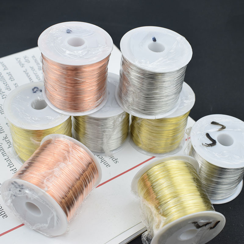 

109 Yards Copper Craft Wire - Ideal For Diy Jewelry, Beading, Hairpins & Floral Arrangements