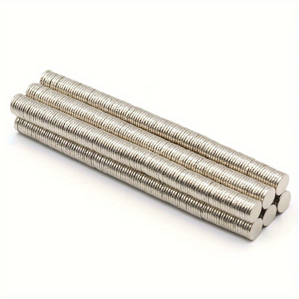 50pcs Neodymium Magnets, 6mm X 1mm, Round Disc Magnets For Laboratory, Scientific, Industrial Use, Metal Material, Tools
