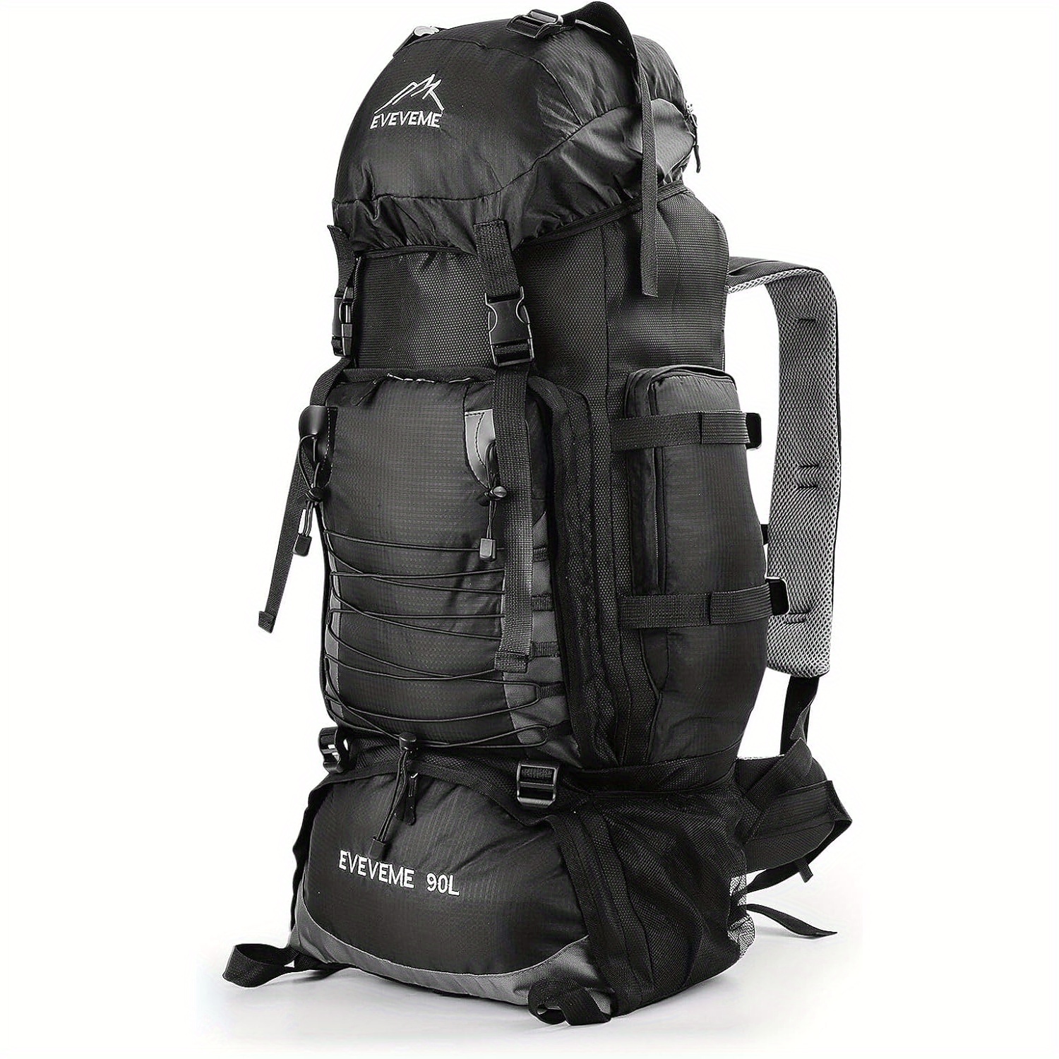 Image of Hiking Backpack 90l Large Capacity Trekking Rucksack Hiking Rucksack Travel Bag Lightweight Outdoor Camping Daypack For Men Women Climbing Touring