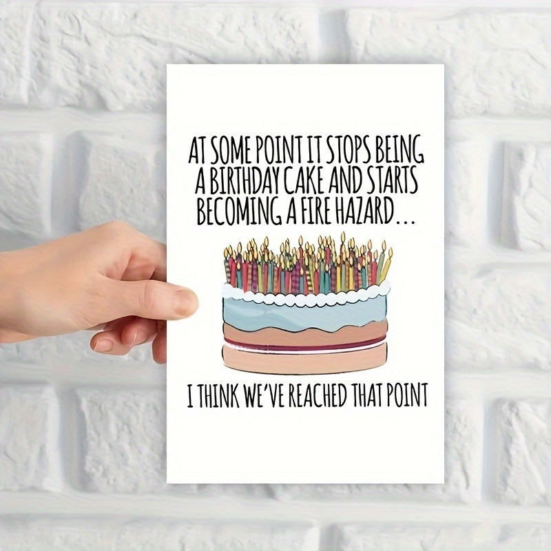 

Festive Friendship Greeting Card: A Humorous Birthday Card For The Fire Hazard Enthusiast