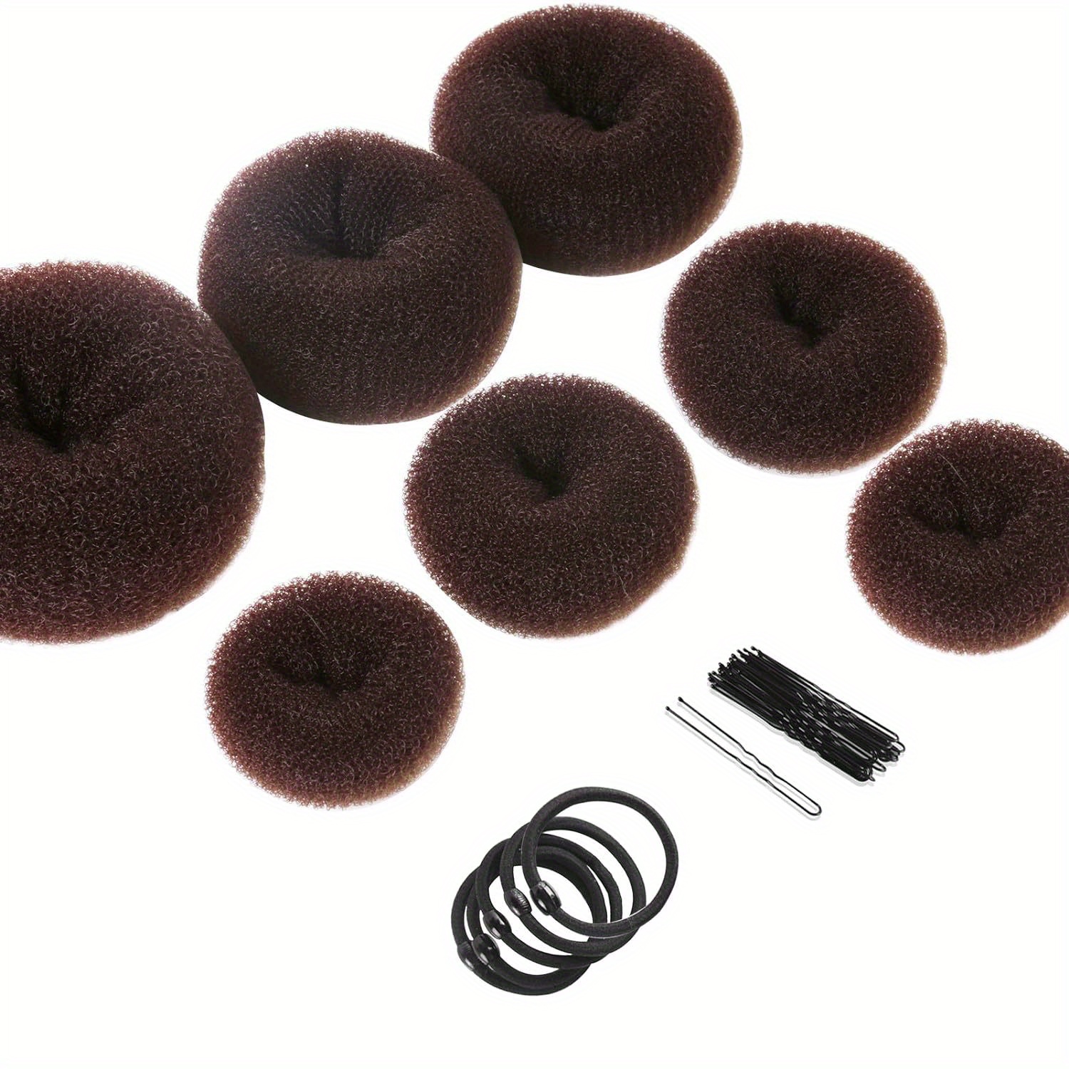 

Hair Styling Accessories Set Hair Bun Makers Hair Side Clips Broken Hair Finishing Clips Suitable For Women Daily Uses