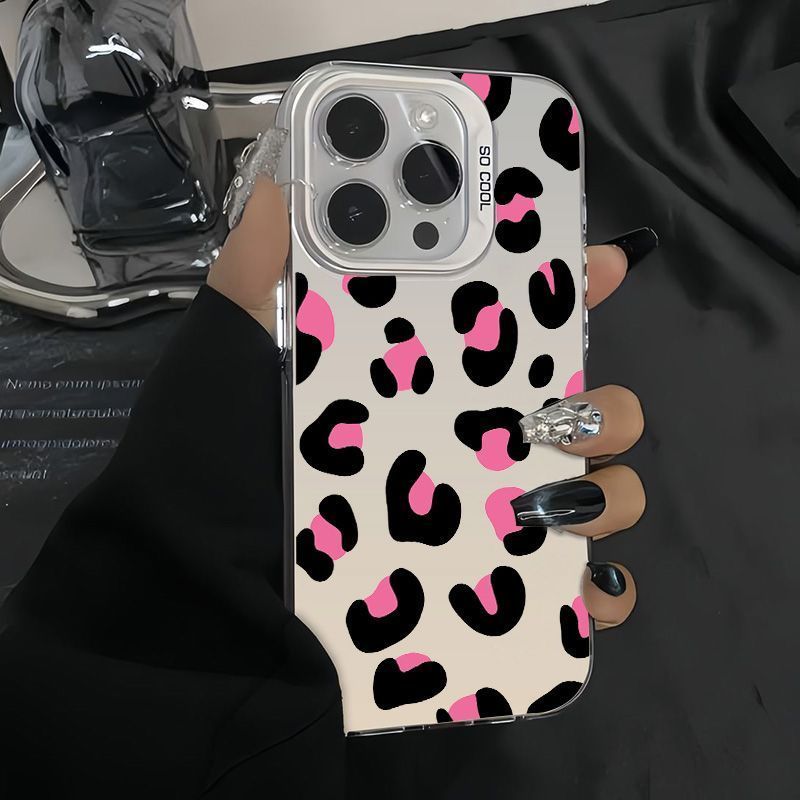 

Creative Leopard Print Case For Iphone 14/13/12/11 Series And 15promax - Trendy Animal Spot Design