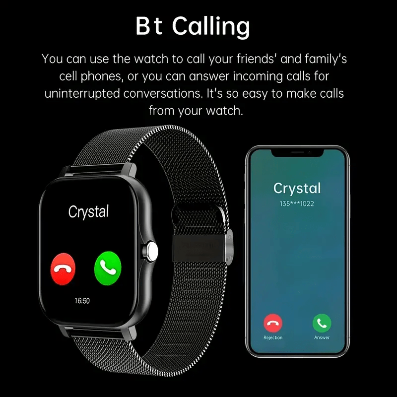   2024 smart watch make answer call full   calling smartwatch fitness   watch for smartphone connection for   ios phones mothers day fathers day valentines day party gifts christmas details 8