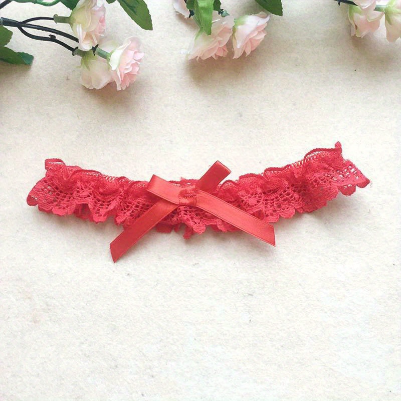 lace thigh garters bridal black wedding