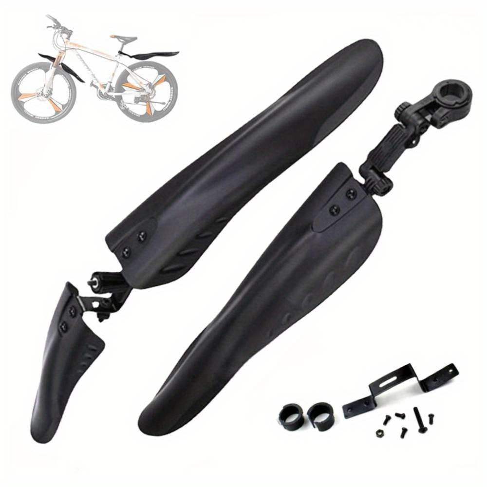 

Bike Fender Set, 3 Parts-universal Full Cover Thicken Widen Bicycle Mudguard Set Mountain Bike Front And Rear Mud Guard Portable Adjustable Bike Fender For Mtb Mountain Road Bike