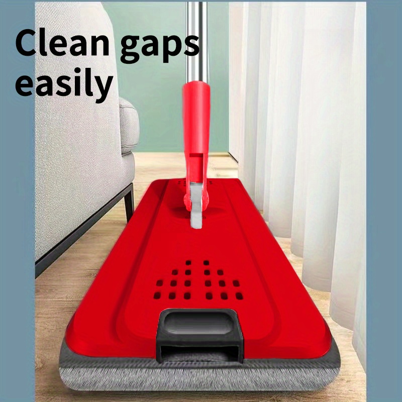 easy   mop and   with 4 8 microfiber pads versatile wet dry use hands free washing   kitchen bathroom and outdoor cleaning   plastic handle ideal for   details 2