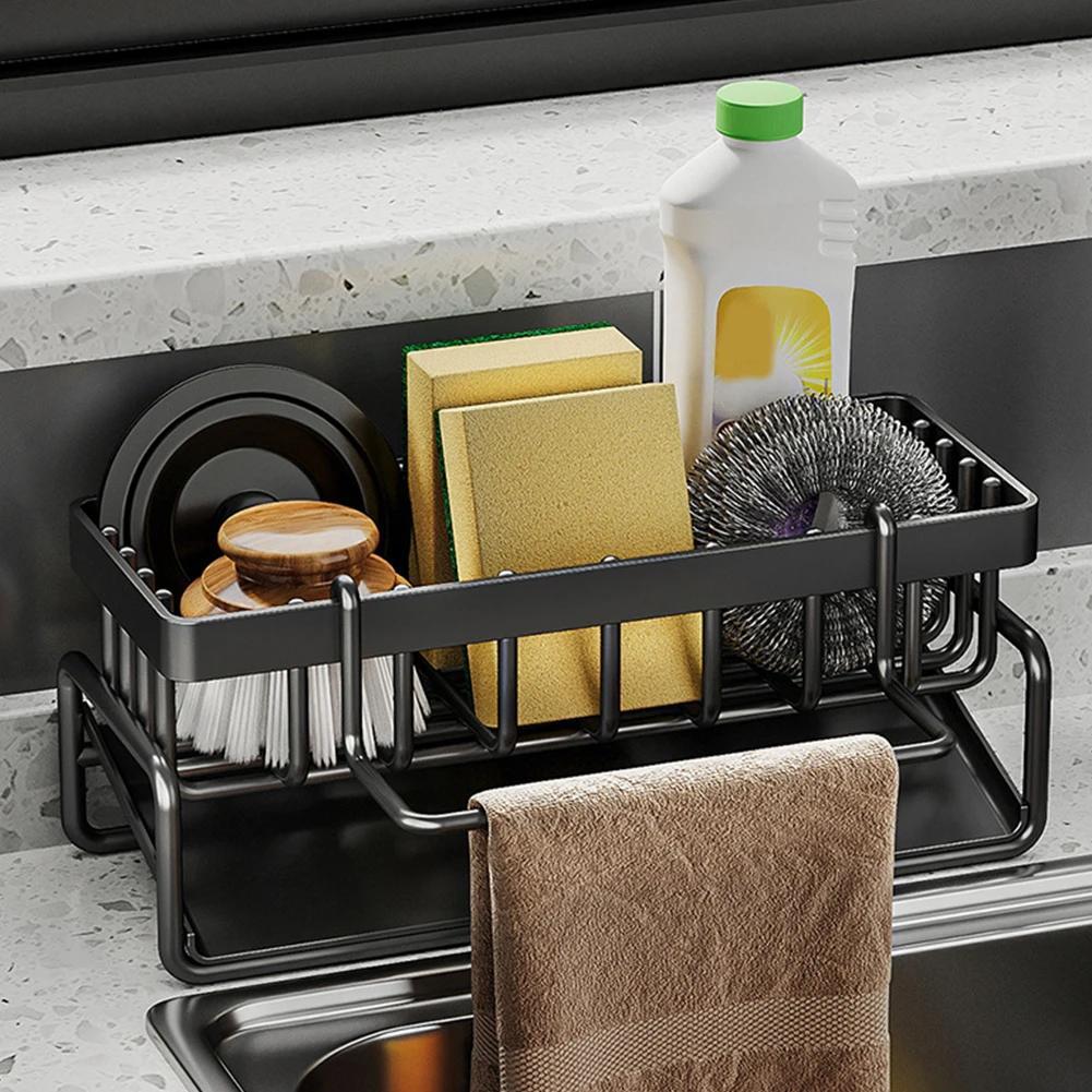 Versatile Kitchen Sink Organizer Self draining Tray Durable Temu