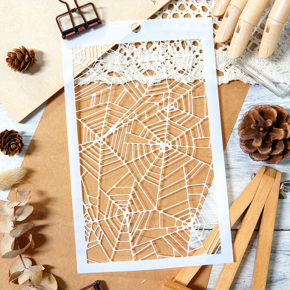 Marabu 0285000000010 - Art Stencil Pochoir à Motif Pour Un Pochoir Efficace Sur Papier, Châssis, Bois Et Textiles, PVC - Sans Découpe Au Laser, Réutilisable, Format A4, Imprimé Animal