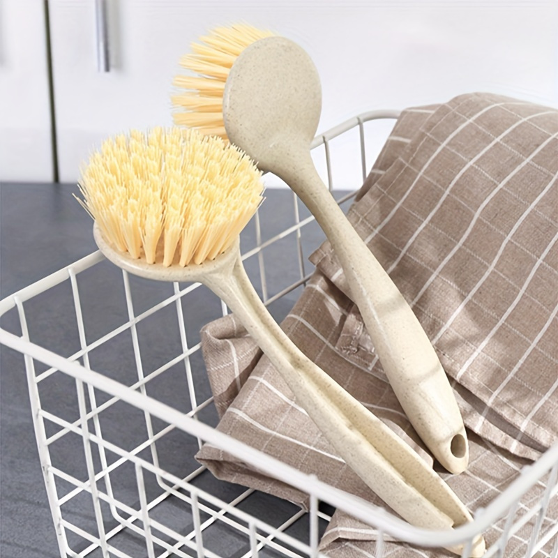 

Versatile Long-handle Kitchen Brush - For Pots, Dishes & Countertops, Perfect Cleaning Tool For Home