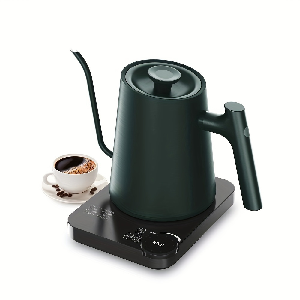 

Paris Ek019 0.9l Electric Kettle, With 4 , ±1°f Temperature Control And -time Temperature Display