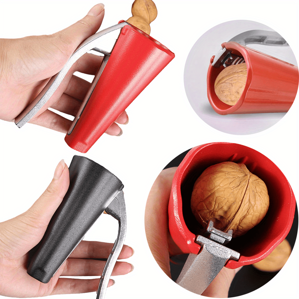 

Versatile Nut Cracker Tool - Durable Alloy, Splatter-proof Design For Chestnuts & More - Perfect Kitchen Gadget For Home, Restaurants, And Food Trucks