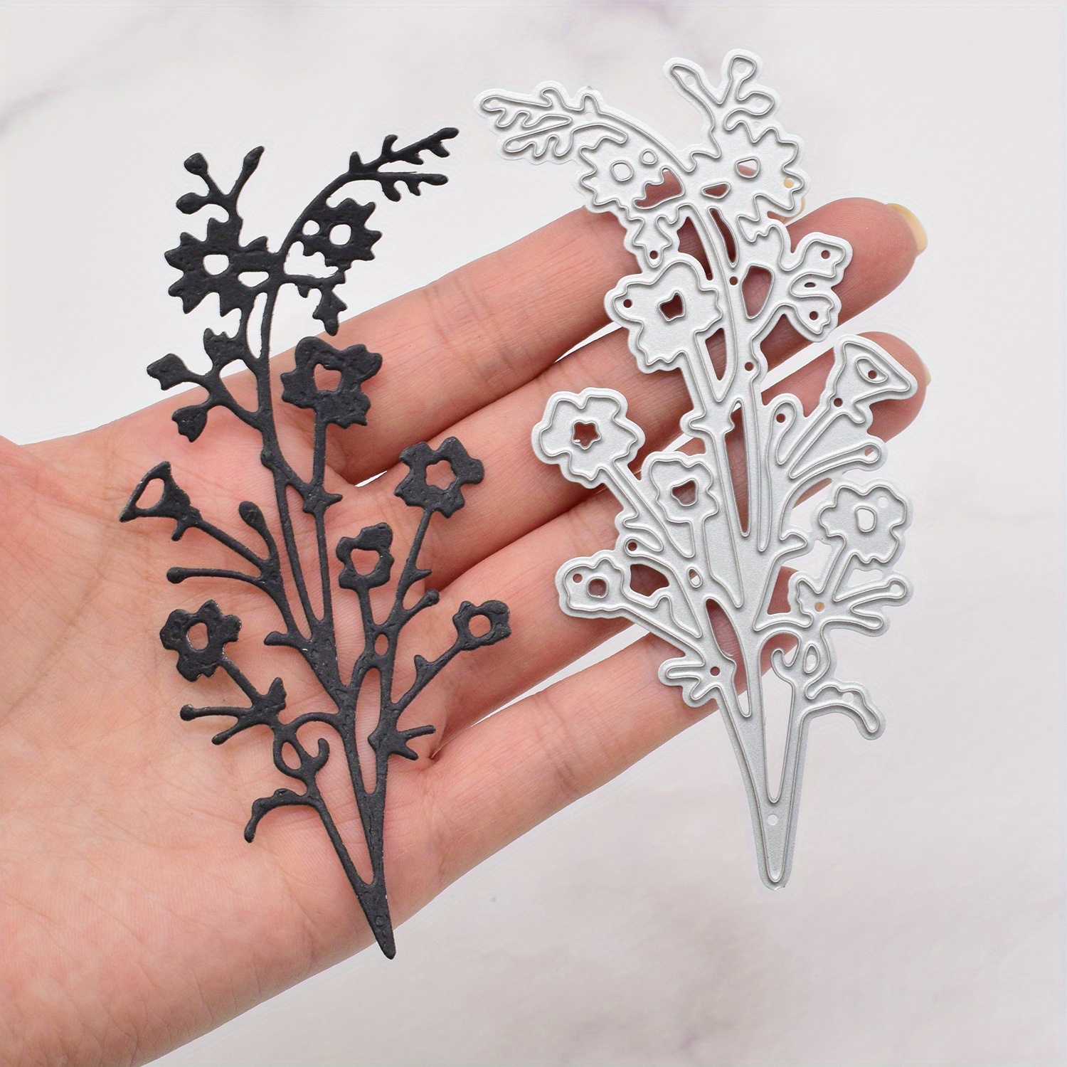 

1pc Flowers Metal Cutting Dies For Diy Scrapbooking Album Greeting Card Making Paper Craft