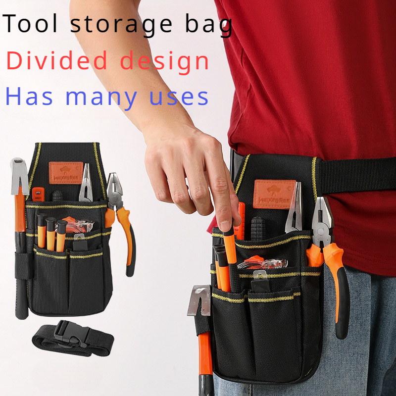 

Versatile Tool Kit Organizer - Durable Oxford Cloth, Portable & Stylish For Men And Women, Ideal For Electricians And Mechanics