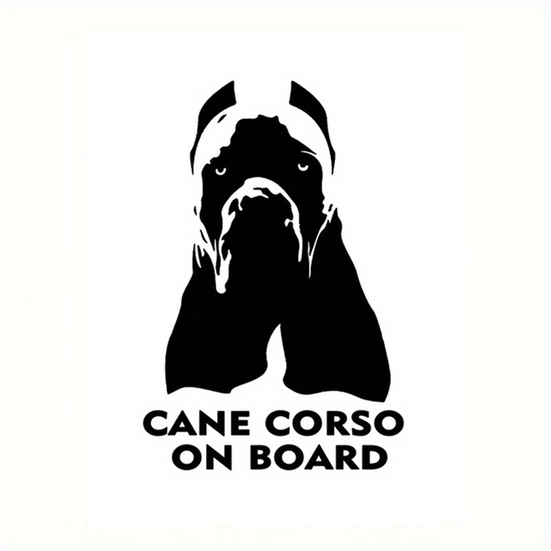 Dog On Board Car Stickers For Laptop Motorcycle Vehicle Paint Window Wall Cup Toolbox Guitar Scooter Decals Auto Accessories