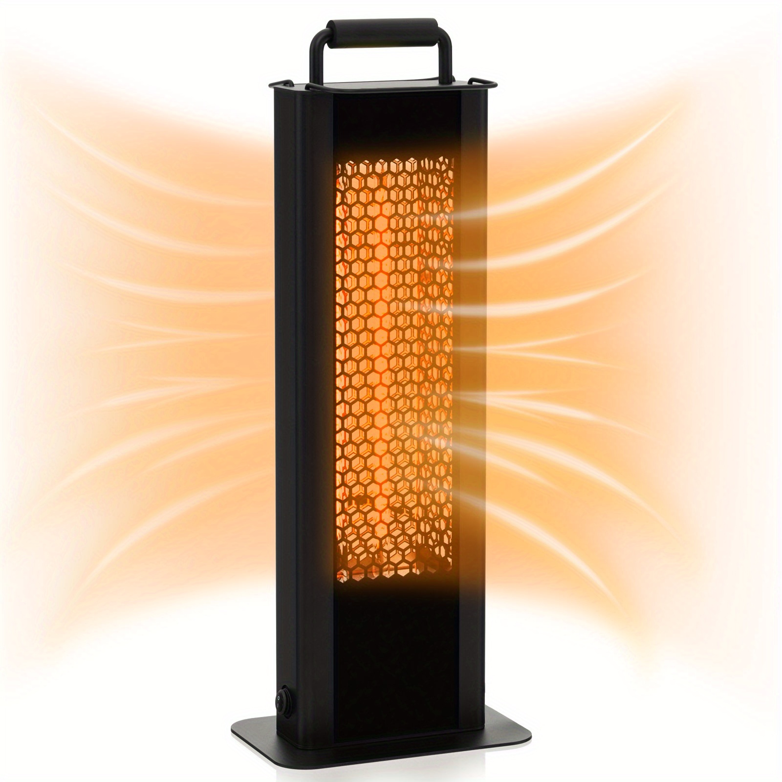 

Lifezeal 1200w Patio Heater W/double-sided Heating Tip-over & Overheat Protection Outdoor