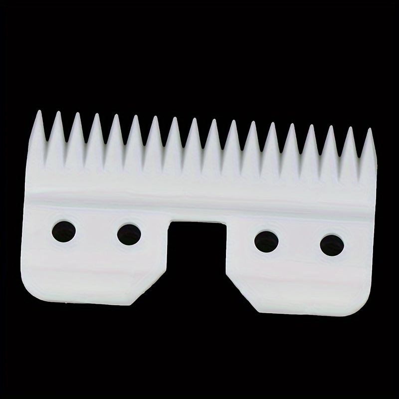 1pc 18 Teeth Ceramic Blade Ceramic Moving Blade Replacement Additions Durable Grooming Cutter Blade