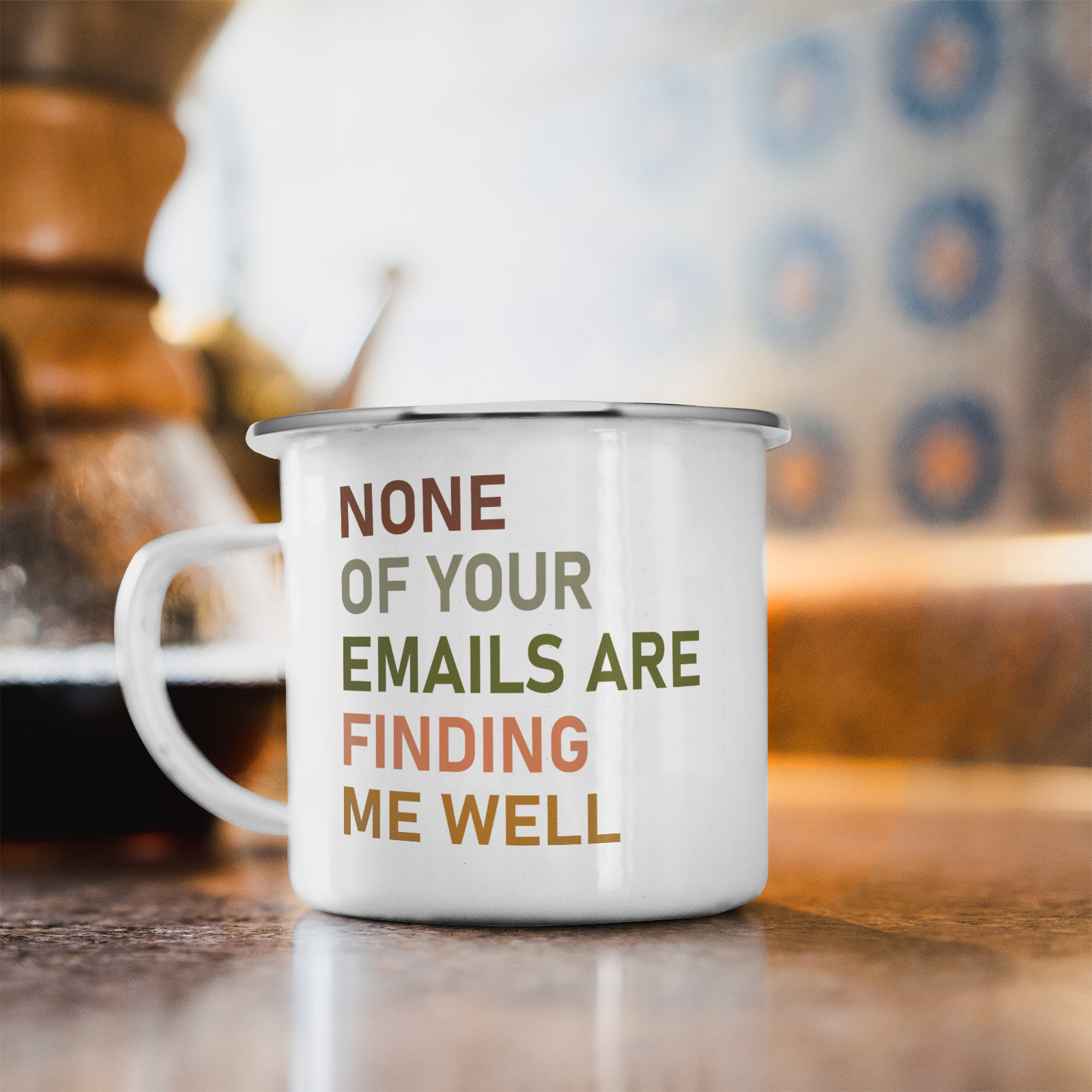 

1pc, 11oz/330ml Funny Coffee Mug, None Of Your Emails Are Finding Me Well, Sarcastic Work Coffee Cup, Email Mug, Funny Coworker Mug, Work Friend Mugs, Manager Gift