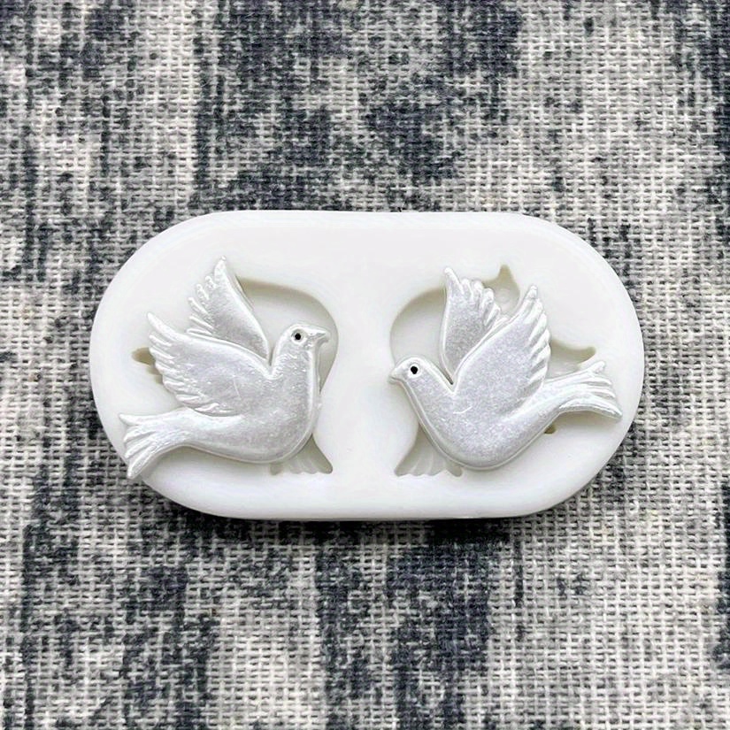 dove shaped silicone cake mold versatile fondant chocolate and   decorating tool for kitchen and restaurant use with   and   construction details 3