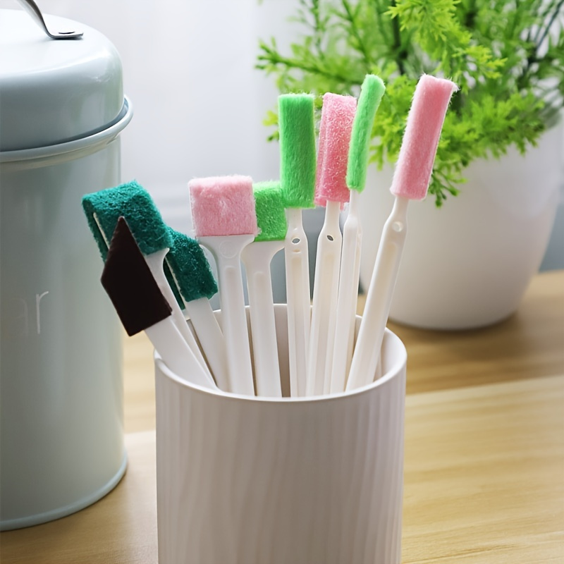 

9pcs Japanese Gap Brush Toilet Toilet Air Conditioner Kitchen Disposable Toilet Dead Corner Cleaning Brush