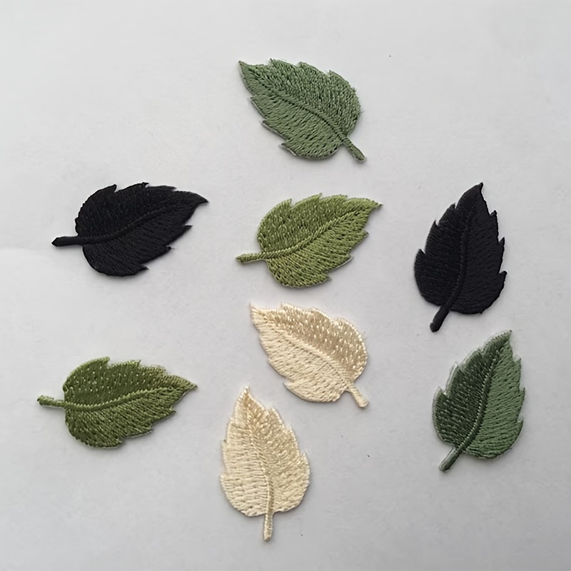 Image of 10pcs Random Color "vibrant" Mixed- Embroidery Patches, Diy Stylish Ironing/sewing Applique For Jeans, Jackets, Hats And Bags