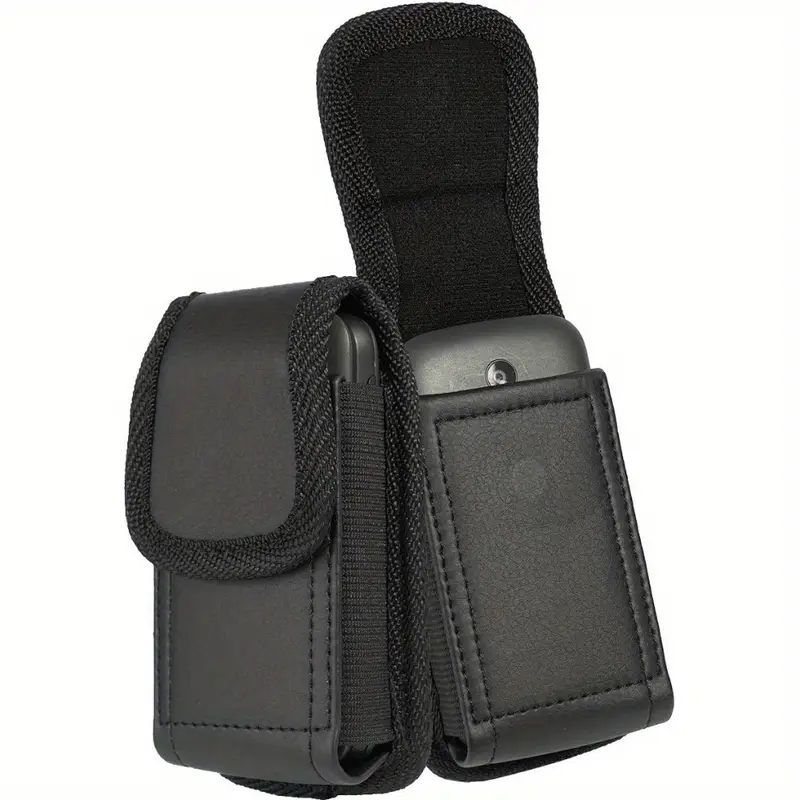 phone case flip phone case black faux leather vertical pouch - Temu phone case flip phone case black faux leather vertical pouch - Temu