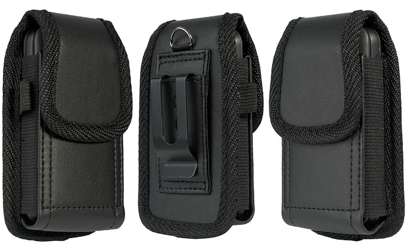 phone case flip phone case black faux leather vertical pouch - Temu phone case flip phone case black faux leather vertical pouch - Temu