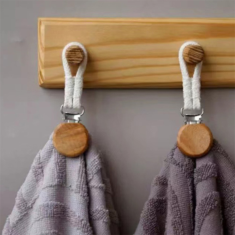 

3pcs, Towel Hanging Metal Clip, Towel Hook Rack, Stainless Steel Rope Towel Clip, Multifunctional Wall-mounted Storage Clip, Bathroom Storage Hook, Utility Hooks