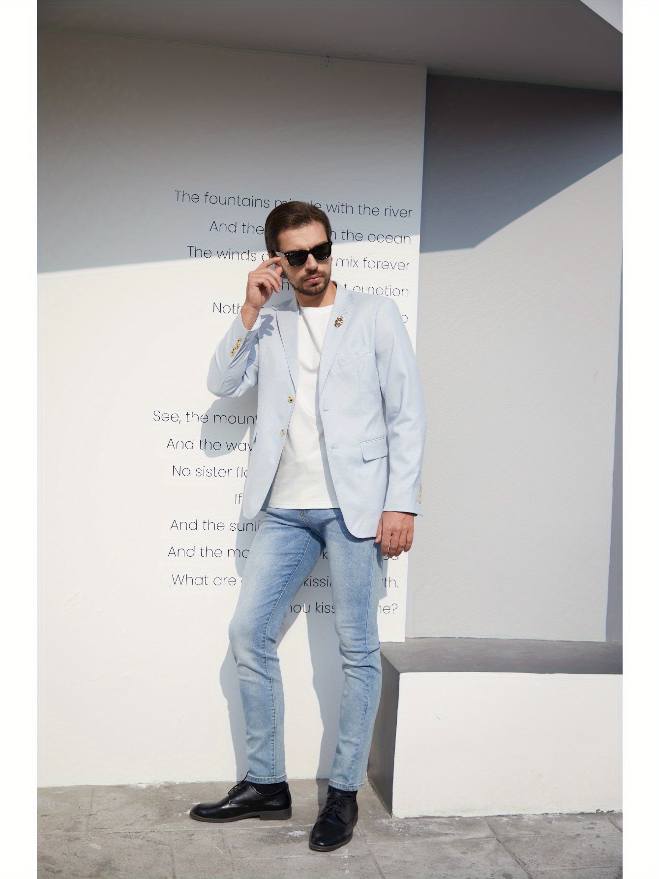 Jeans How To Wear A Suit Casually Suit Jacket With Jeans For Wedding Men's  Plus Summer Lightweight