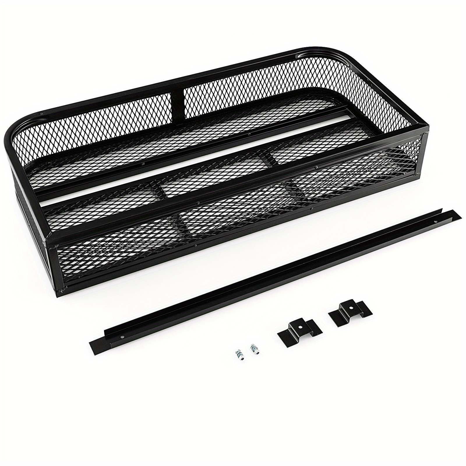 TEMU Lifezeal Universal Front Atv Cargo Basket Rack Luggage Carrier Mesh Surface