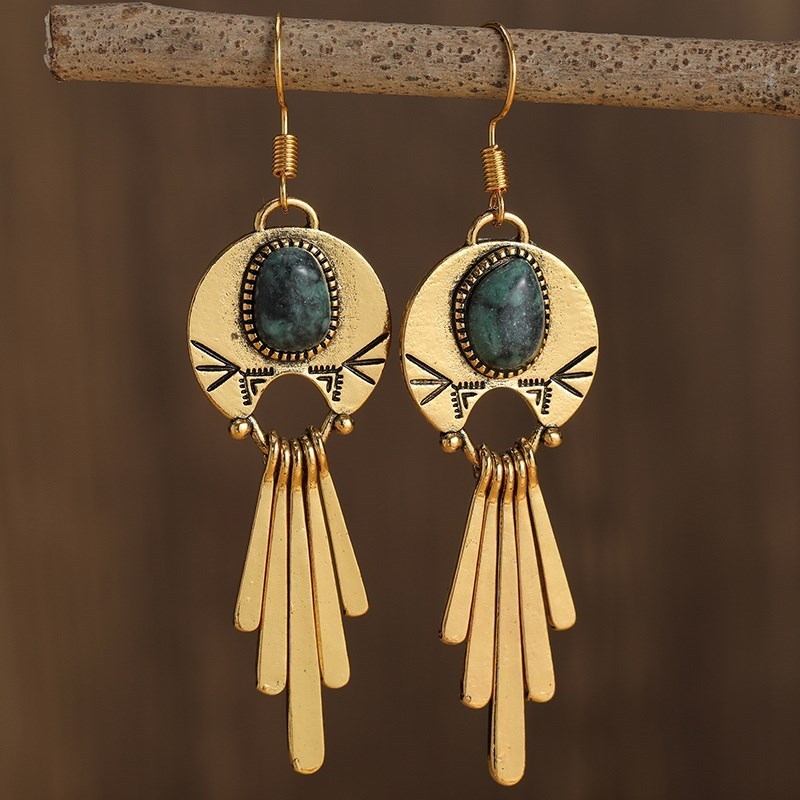 

Vintage Drop Earrings Bohemian Style Jewelry Statement Jewelry Gifts