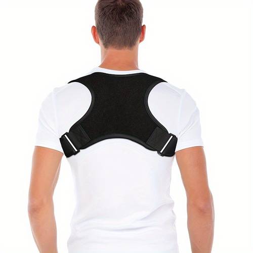 Posture and with Our Back Posture for Women and Men - Shoulder Brace, Upper Back Support, and Band