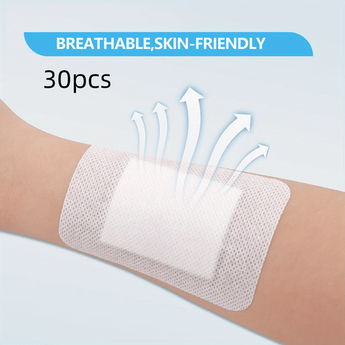 30 stuks pleisters met ademende gaaspleisters en latex bandages