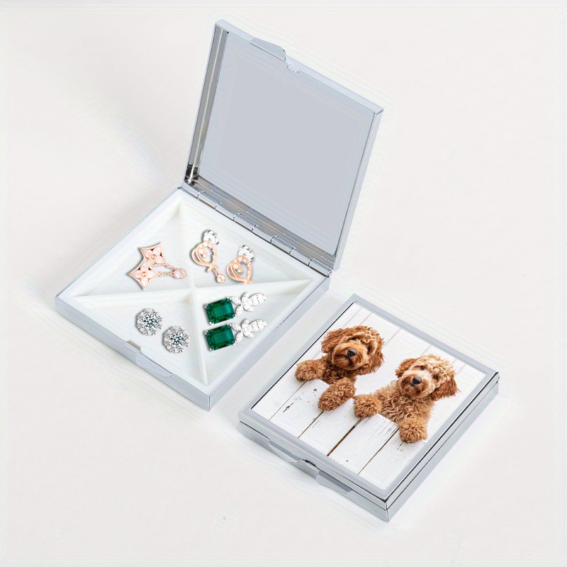 Mini Dog Pattern Pill Box