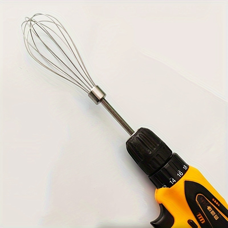 TEMU Stainless Steel Whisk Replacement For Hand Mixers: Egg Beater Whisk - 304 Stainless Steel Material