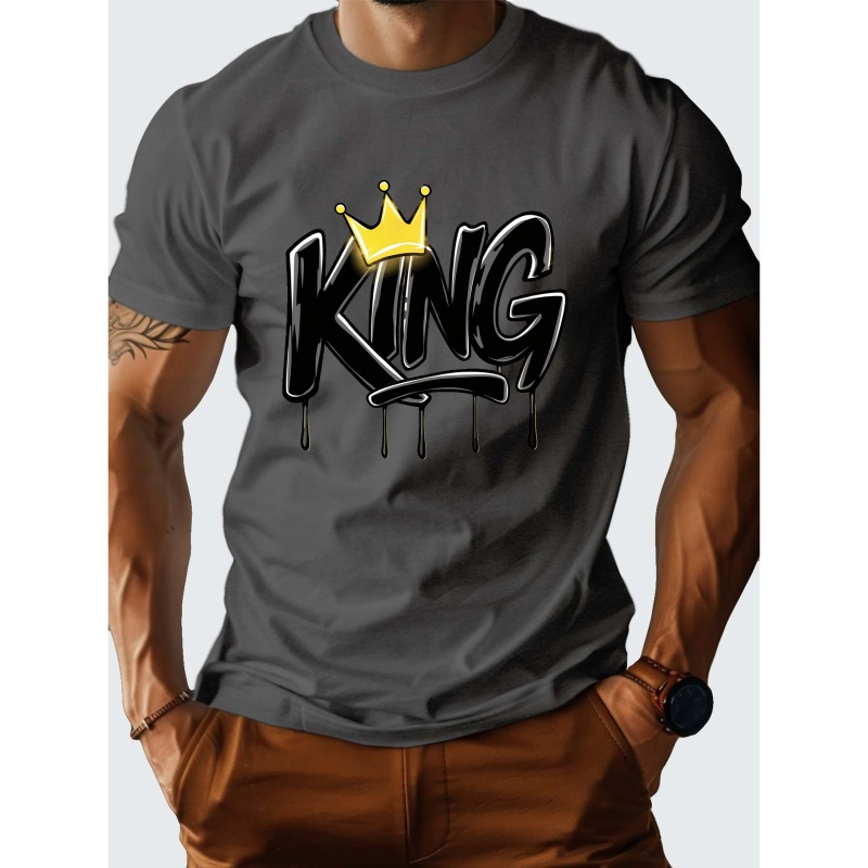 

King Crown Pure Cotton Men's Tshirt Comfort Fit