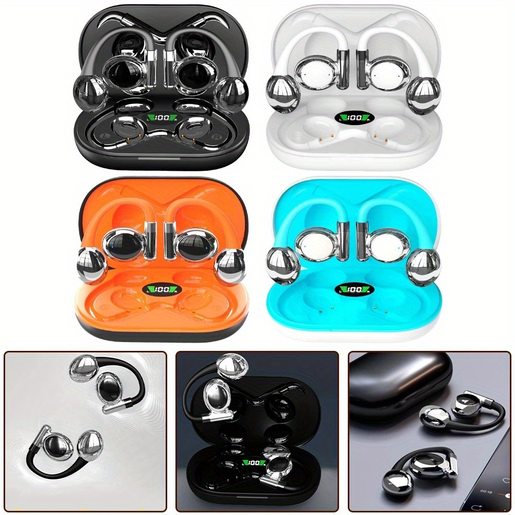 

Ear Air Conduction Headphone Earphone Running , 48 Playing , Cancelling Over-ear Buds Earhooks Ows Earbud