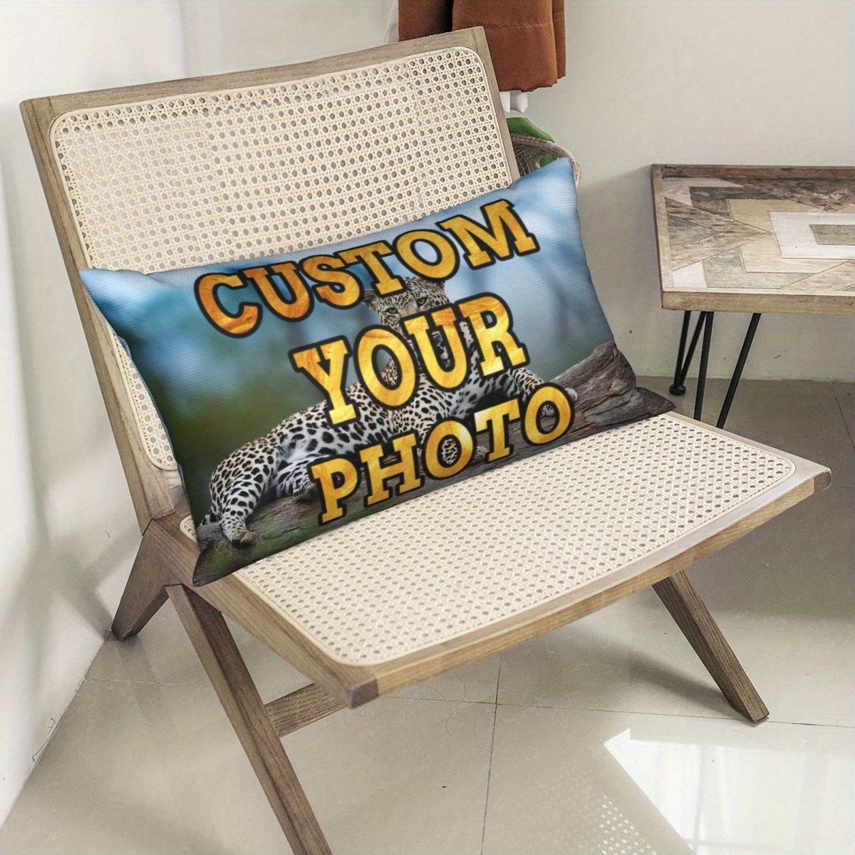 

Custom 20x30" Photo Pillowcase - Double-sided, Personalized Family & Pet Designs, Zip Closure, Machine Washable - Perfect For Home Decor & Gifts