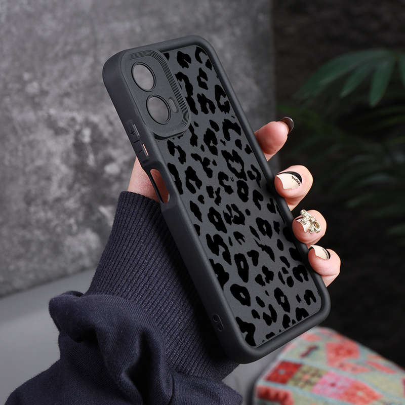 

Luxury New Case For Moto G53 G30 Pattern Black Phone Case For G10 G20 G14 G22 G34 E13 G04 5g Shockproof