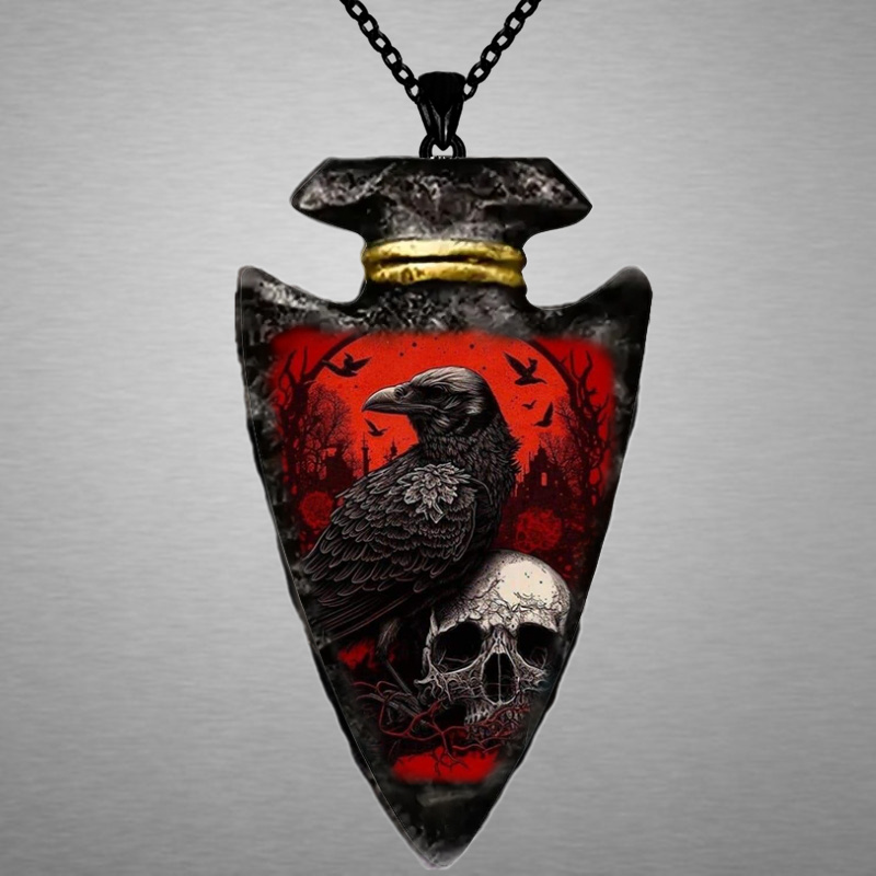 

1pc Luxury Gothic Necklace Pendant Men Women Necklace Jewelry Hip Hop Personality Animal Vintage Necklace Jewelry Accessories Birthday Party Anniversary Gift Jewelry For Lover Or Family