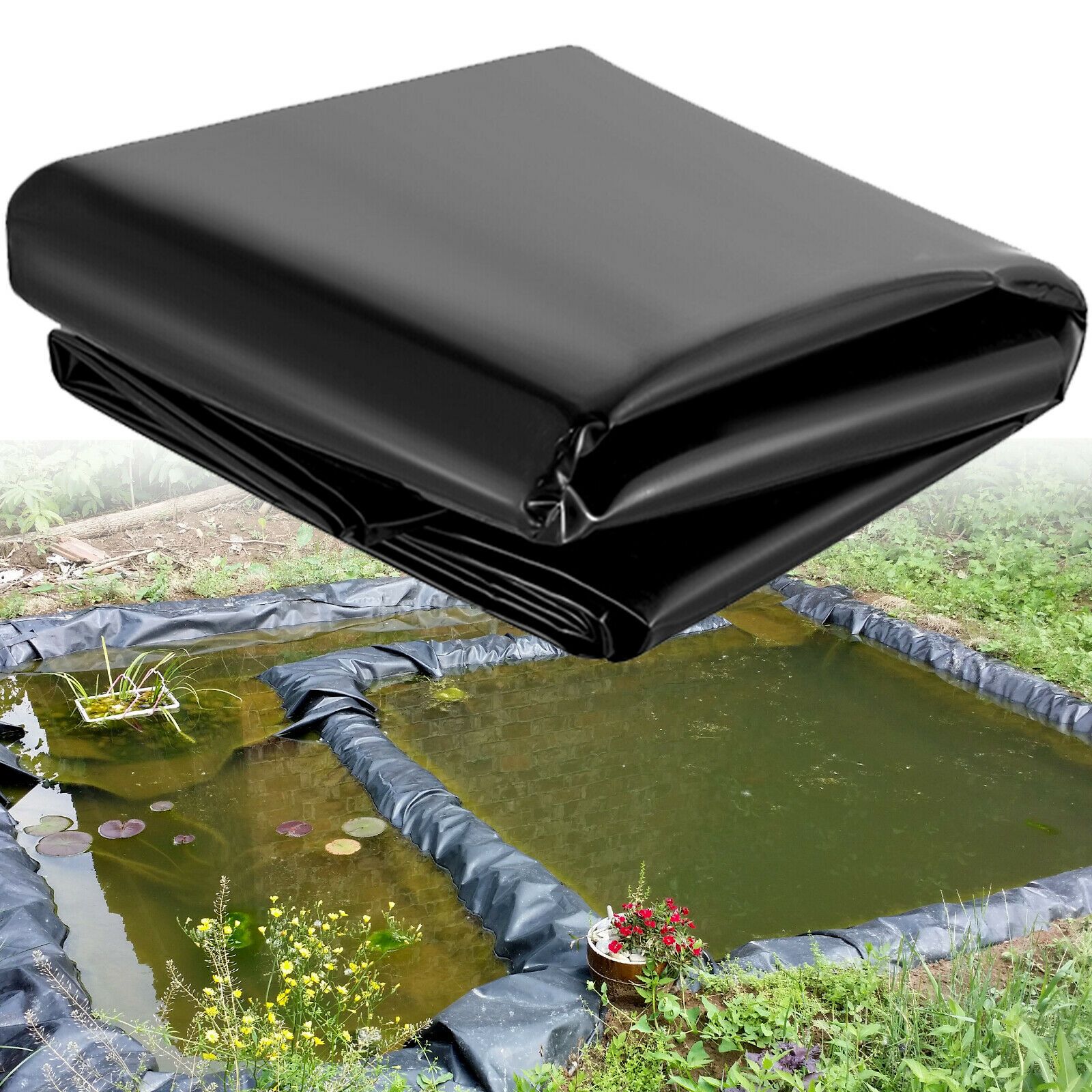 

Pvc Pond Liner Pond Liners Flexible Durable Fish Pond Liner For Pond Heavy Duty 30 Years