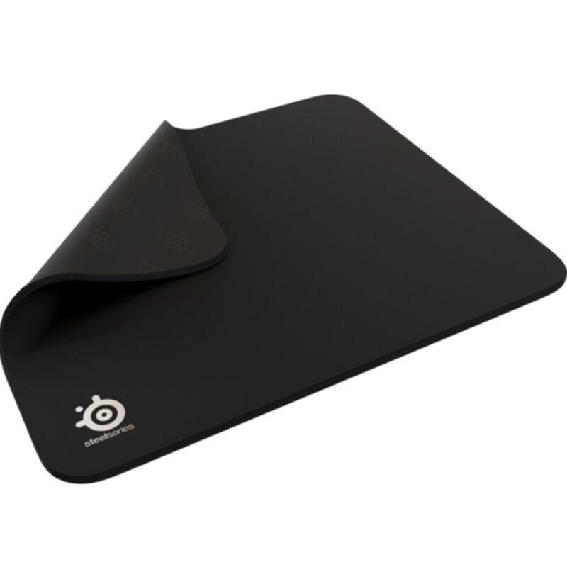 

Ergonomic Black Rubber Mouse Pad - Anti-slip Waterproof Office Desk Mat With Oblong Shape For Gaming And School Supplies