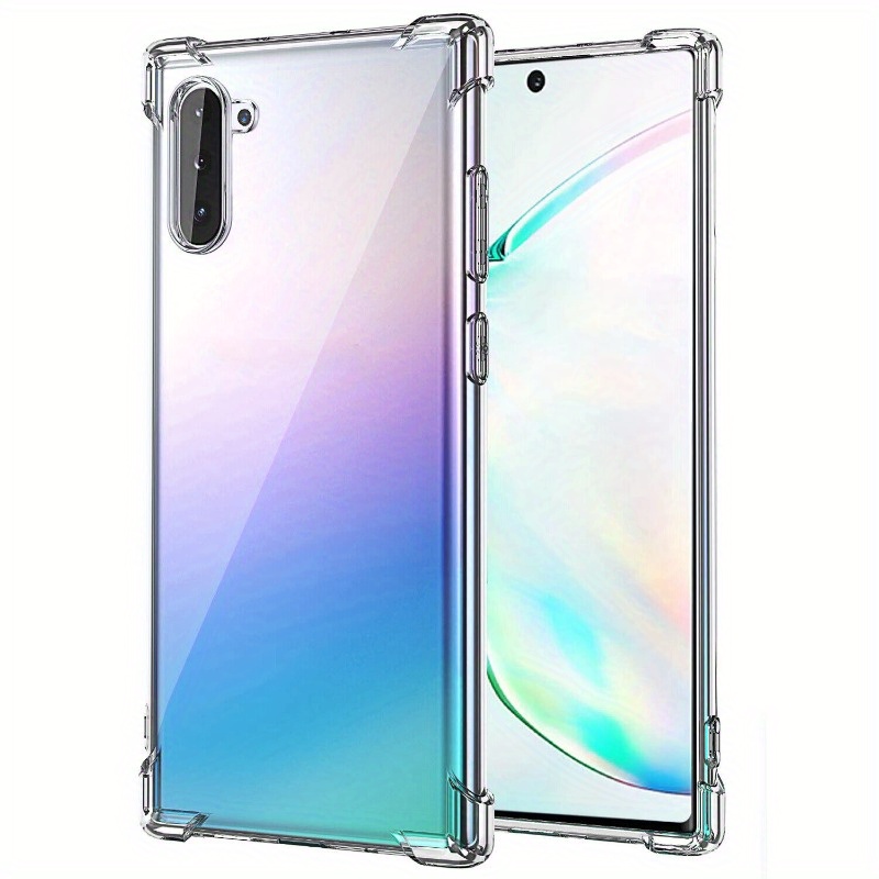 

Coque Transparente Antichoc pour Samsung Note10, Coque Souple en TPU pour Note , Couverture Arrière en Silicone Transparent