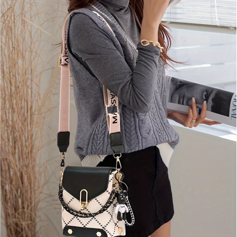 MUCENT☆大人気♪3-way chain mini crossbody bag MadGrandeur Mini Crossbody Bags for Women, Y2k Purse with
