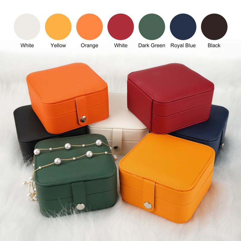 

Multifunctional Mini Jewelry Storage Box - Ideal For Travel And Home