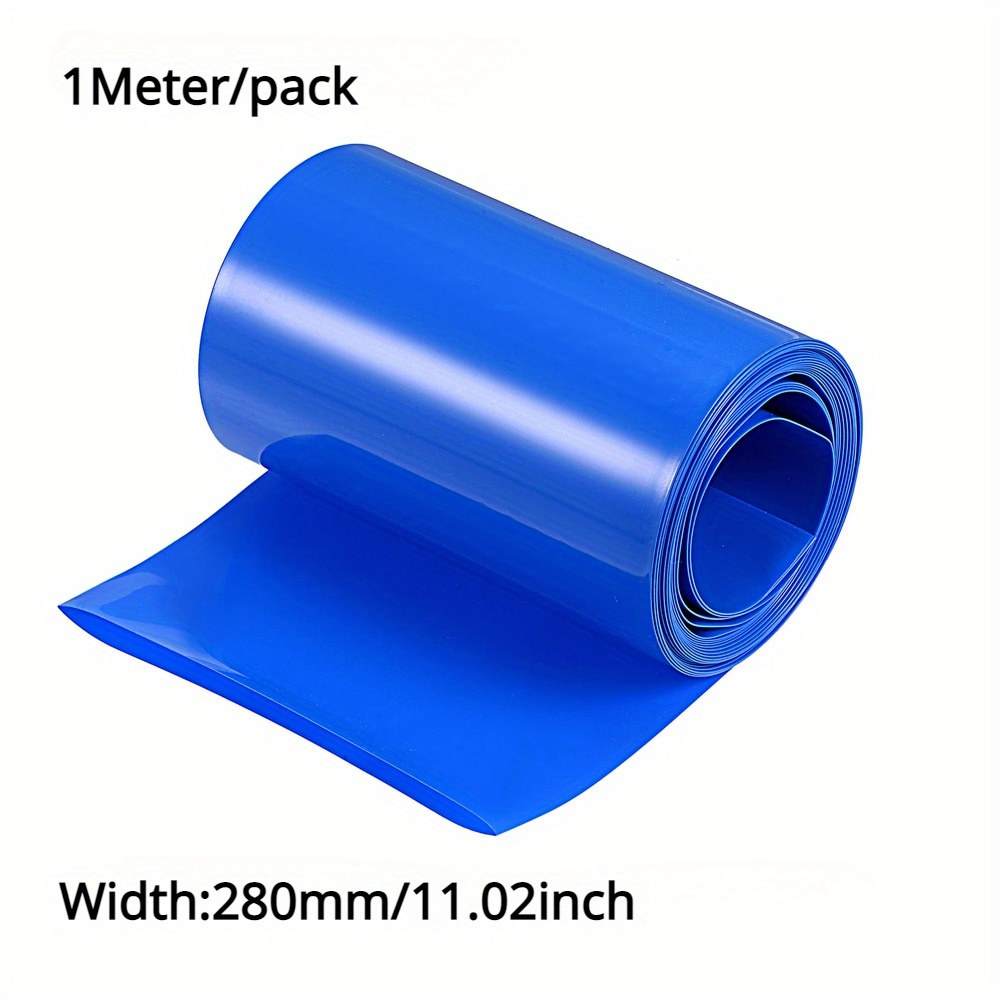 

Blue Tubing 11-inch Wide - Pvc Insulation For Battery Packs, Electrical & More