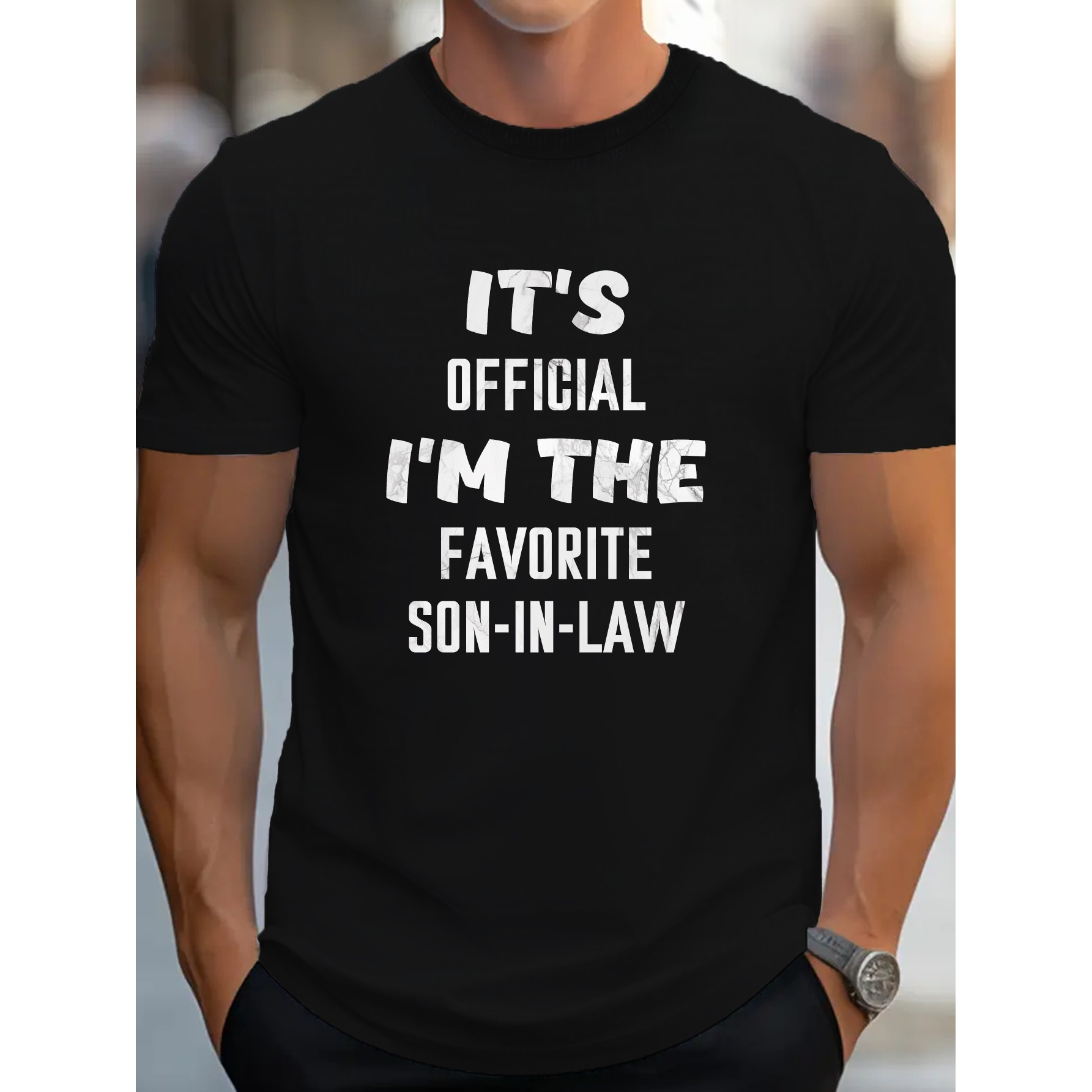 

Favorite Son In Law G500 Pure Cotton Men's T-shirt Comfort Fit