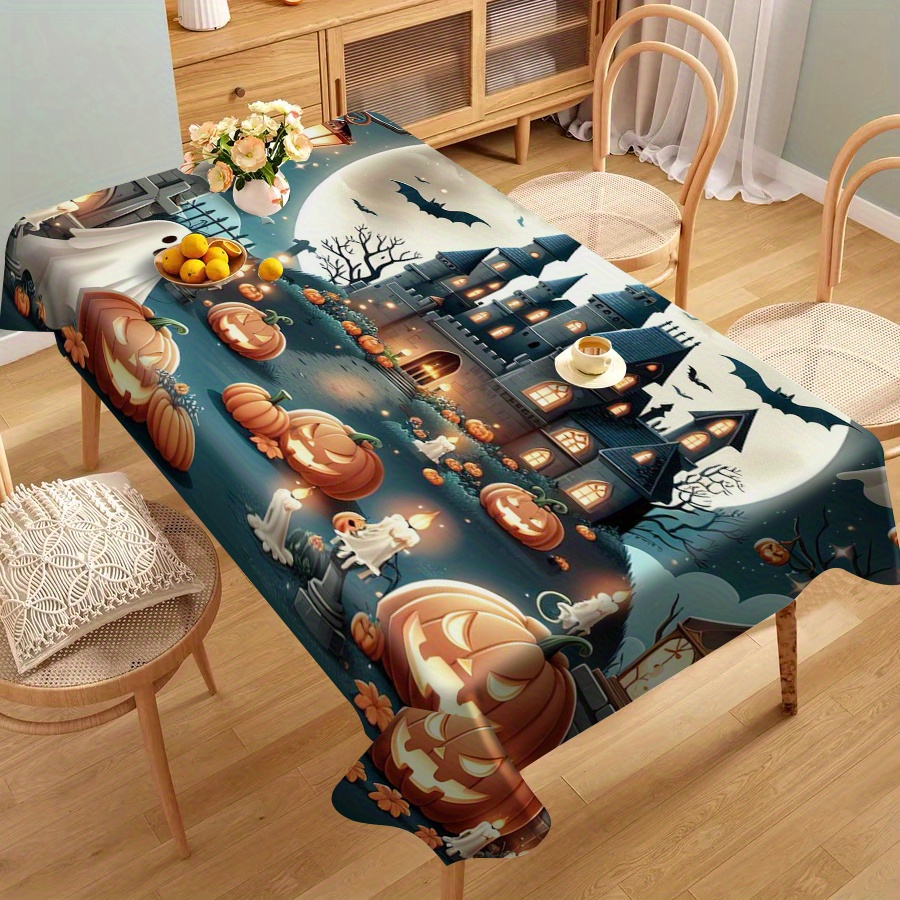 

Halloween Tablecloth - , Oil-, For Dining & Coffee Tables - , /