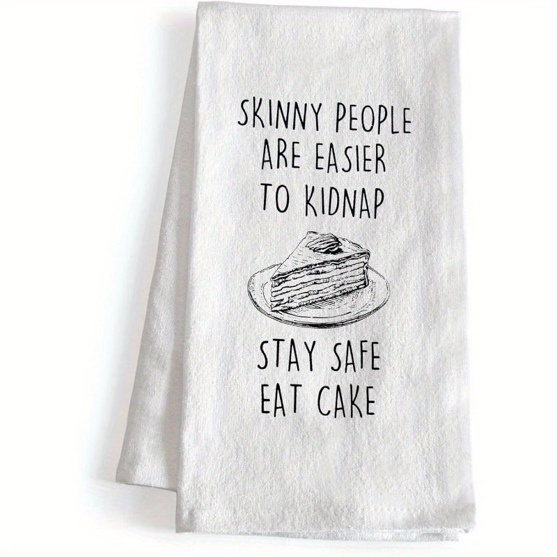 1pc Dishcloth, Kitchen Funny Dish Towel, Funny Kitchen Towel Sayings, Funny Dish Towel, Sayings Funny Tea Towel, Funny Hand Towel, For Kitchen And Restaurant, Kitchen Supplies, 18 X 26 Inches