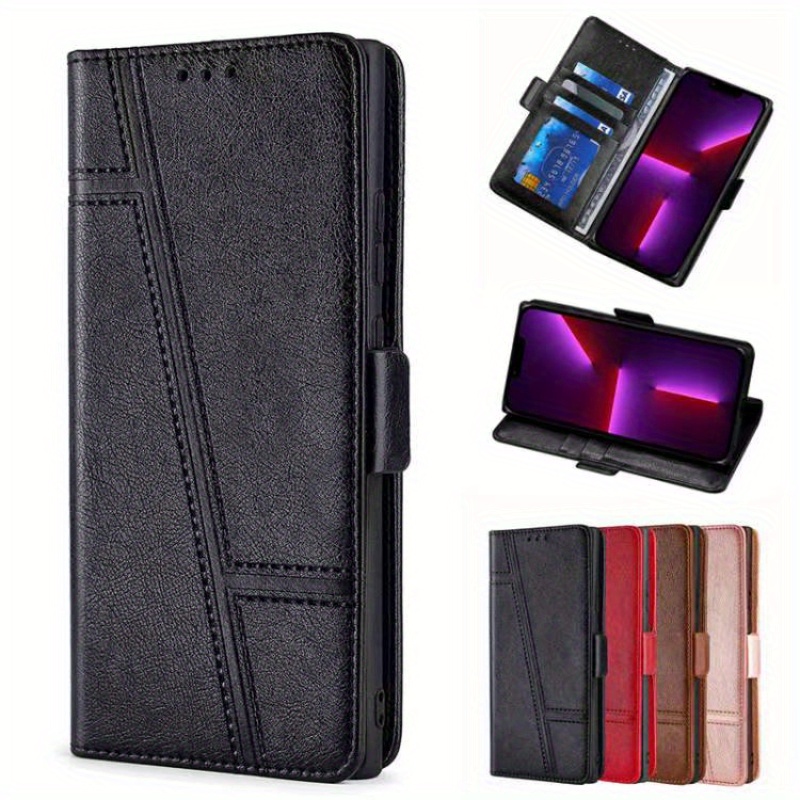 

Wallet Leather Magnetic Flip Cover Phone Protective Cases For J2 J3 J4 J5 On5 J6 J7 On7 Prime Ace Plus 2016 2017 With Stents And Card Slot